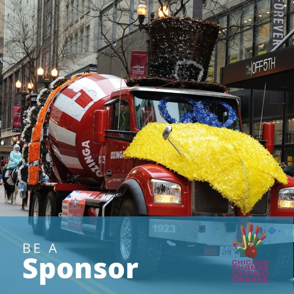 2023 Chicago Thanksgiving Parade Individual Sponsorship Chicago